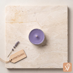 Pack 10 velas de te serie Nag lavanda Golden.